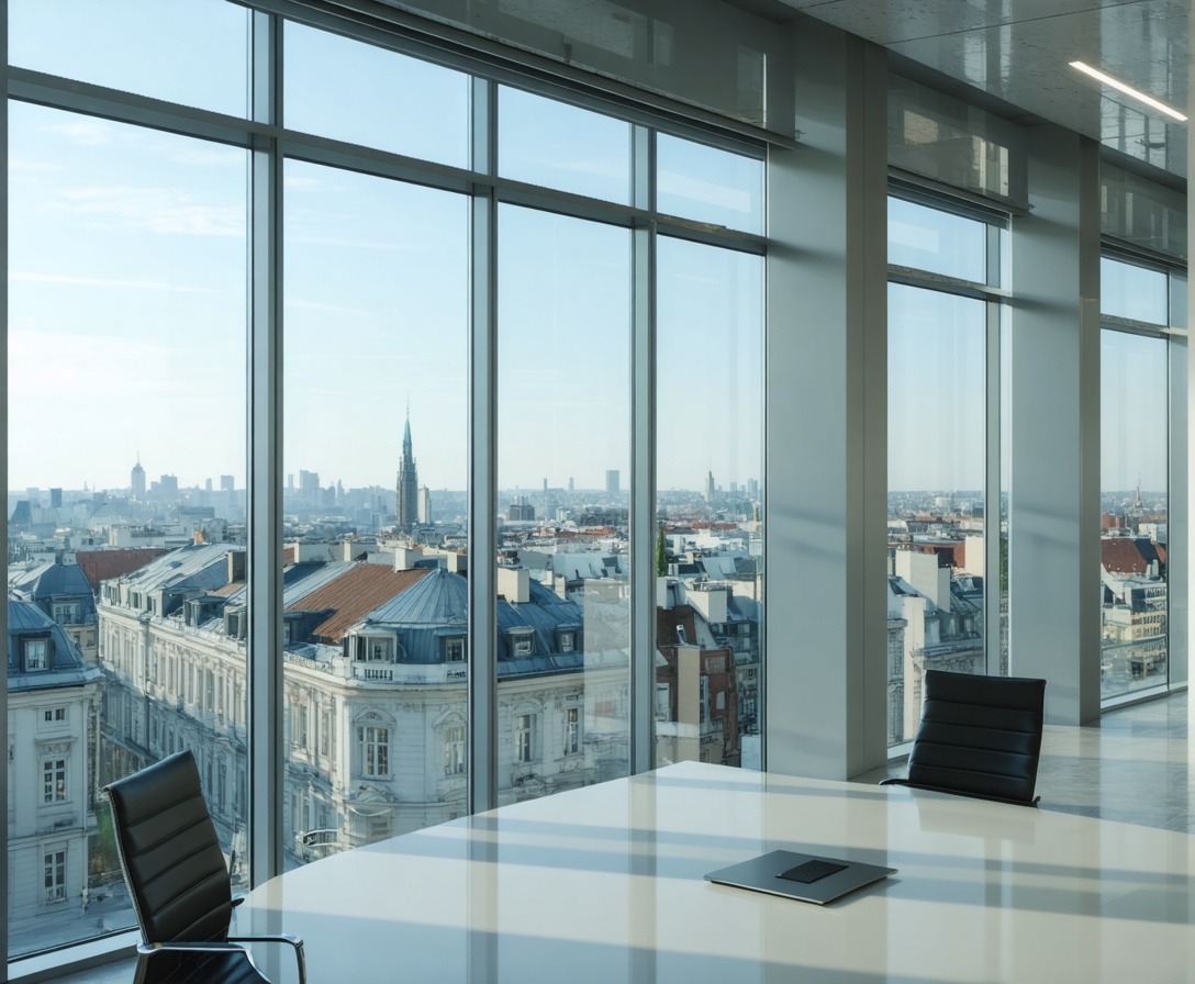Moderné kancelárske priestory v Bratislave s výhľadom na mesto